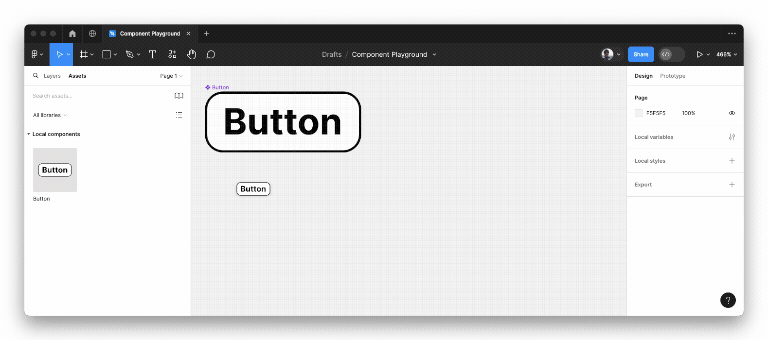 Creating an instance component