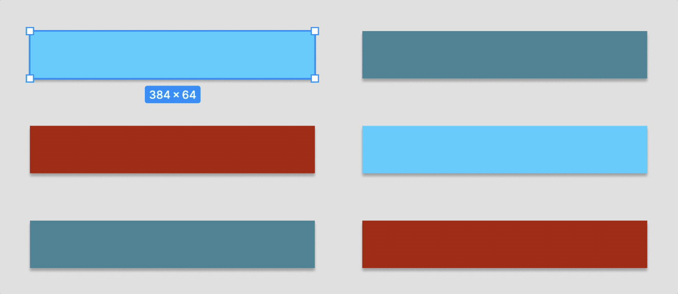 Hold option to measure layers